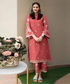 URGE 2PC DHANAK EMBROIDERED SHIRT AND TROUSER V103